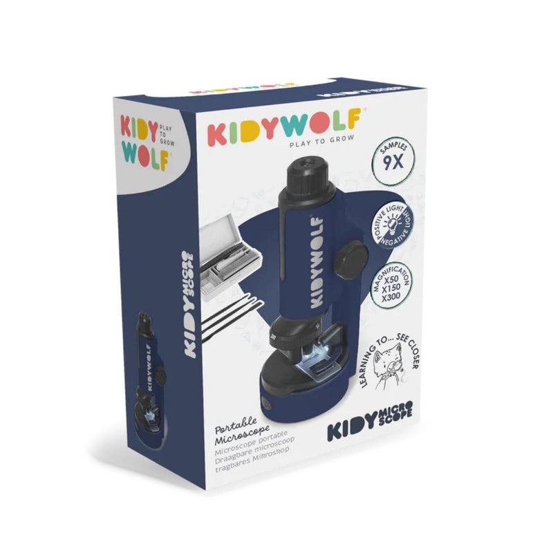Kidywolf KIDYMICROSCOPE Draagbare microscoop, Blauw