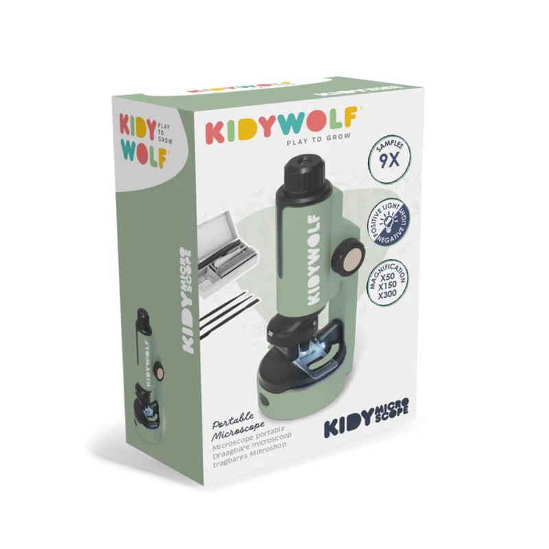 Kidywolf KIDYMICROSCOPE Draagbare microscoop, Groen