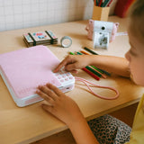 Kidywolf KIDYTREASURE Geheim dagboek met code en spraakrecorder, roze