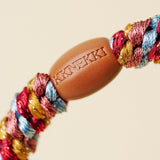 Kknekki MIX GLITTER Haarelastiek & Armbandje, Bordeaux & Curry