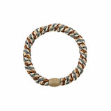 Kknekki MIX GLITTER Haarelastiek & Armbandje, Copper & Grey