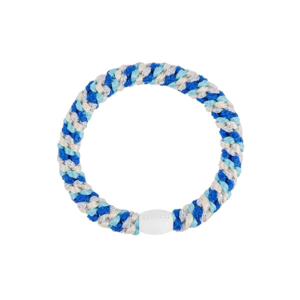 Kknekki MIX GLITTER Haarelastiek & Armbandje, Electric Blue & Turquoise