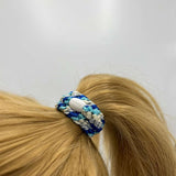 Kknekki MIX GLITTER Haarelastiek & Armbandje, Electric Blue & Turquoise