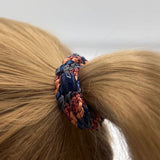 Kknekki MIX GLITTER Haarelastiek & Armbandje, Indigo & Orange