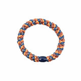 Kknekki MIX GLITTER Haarelastiek & Armbandje, Indigo & Orange