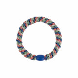 Kknekki MIX GLITTER Haarelastiek & Armbandje, Indigo & Pomerant