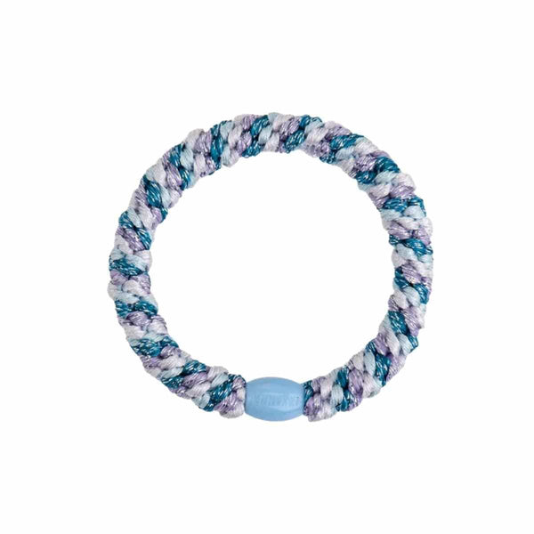 Kknekki MIX GLITTER Haarelastiek & Armbandje, Lilac & Blue