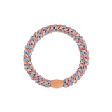 Kknekki MIX GLITTER Haarelastiek & Armbandje, Peach & Blue