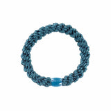 Kknekki MIX GLITTER Haarelastiek & Armbandje, Petrol