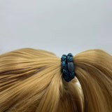 Kknekki MIX GLITTER Haarelastiek & Armbandje, Petrol