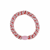 Kknekki MIX GLITTER Haarelastiek & Armbandje, Pomerant & Pink