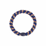Kknekki MIX GLITTER Haarelastiek & Armbandje, Purple Navy & Rosegold