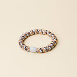 Kknekki MIX GLITTER Haarelastiek & Armbandje, Rosegold & Seablue