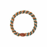 Kknekki MIX GLITTER Haarelastiek & Armbandje, Terracotta & Teal