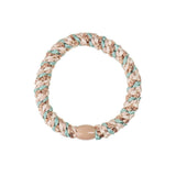 Kknekki MIX GLITTER Haarelastiek & Armbandje, Turkish Beige