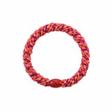 Kknekki MIX Haarelastiek & Armbandje, Electric Pink & Raspberry