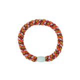 Kknekki MIX Haarelastiek & Armbandje, Tomato & Olive