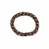 Kknekki MIX VELVET Haarelastiek & Armbandje, Moss & Brown Glitter
