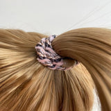 Kknekki MIX VELVET Haarelastiek & Armbandje, Pink & Cedar