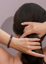 Kknekki MULTI GLITTER Haarelastiek & Armbandje, Cedar & Coffee