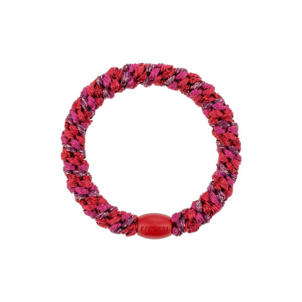 Kknekki MULTI GLITTER Haarelastiek & Armbandje, Light Bordeaux & Grape