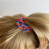Kknekki MULTI Haarelastiek & Armbandje, Neon Orange & Pink