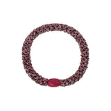 Kknekki SOLID GLITTER Haarelastiek & Armbandje, Rosewood