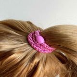 Kknekki SOLID Haarelastiek & Armbandje, Bubble Gum