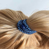Kknekki SOLID Haarelastiek & Armbandje, Indigo
