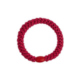 Kknekki SOLID Haarelastiek & Armbandje, Light Bordeaux