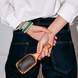 Kknekki SOLID Haarelastiek & Armbandje, Lime Zest