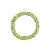 Kknekki SOLID Haarelastiek & Armbandje, Lime Zest