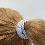 Kknekki SOLID Haarelastiek & Armbandje, Moon Mist