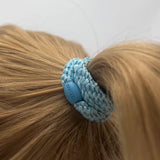 Kknekki SOLID Haarelastiek & Armbandje, Seafoam Breeze