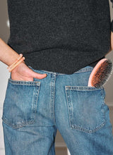Kknekki SOLID Haarelastiek & Armbandje, Sunset Peach