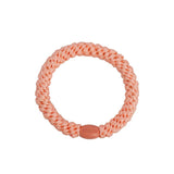 Kknekki SOLID Haarelastiek & Armbandje, Sunset Peach