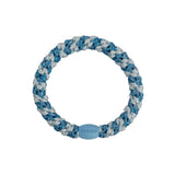 Kknekki STRIPE GLITTER Haarelastiek & Armbandje, Baby Blue