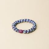 Kknekki STRIPE GLITTER Haarelastiek & Armbandje, Seablue & Dark Purple