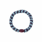 Kknekki STRIPE GLITTER Haarelastiek & Armbandje, Seablue & Dark Purple