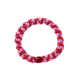 Kknekki STRIPE Haarelastiek & Armbandje, Red & Bubblegum