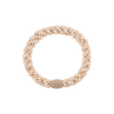 Knekki MULTI GLITTER Haarelastiek & Armbandje, Powder & Beige