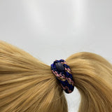 Knekki MULTI GLITTER Haarelastiek & Armbandje, Purple & Pink