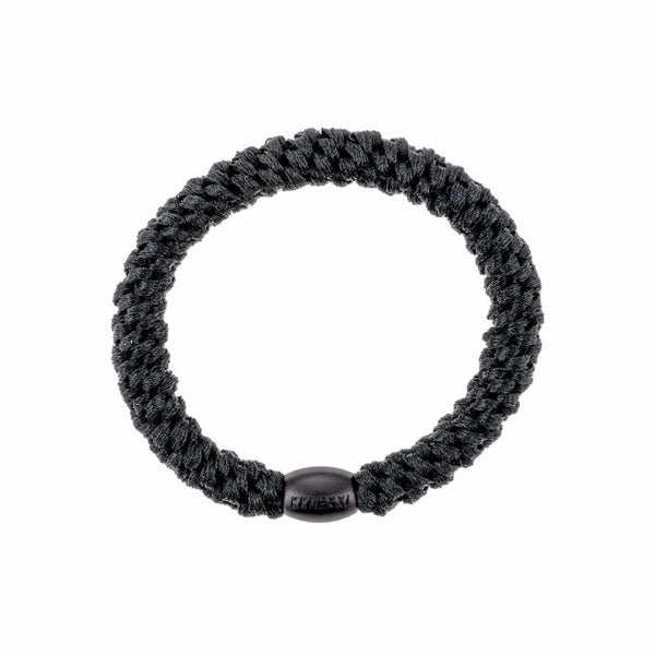 Knekki SOLID Haarelastiek & Armbandje, Black
