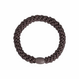 Knekki SOLID Haarelastiek & Armbandje, Brown
