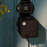 Kreafunk AMPIE Stekkerblok met 2 USB-A en 2 USB-C poorten, Black