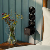 Kreafunk AMPIE Stekkerblok met 2 USB-A en 2 USB-C poorten, Black