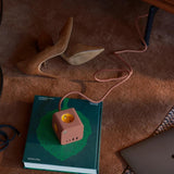 Kreafunk AMPIE Stekkerblok met 2 USB-A en 2 USB-C poorten en kabel, Terracotta