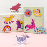 La Petite Épicerie Diamond Painting Stickers voor kinderen, Cool ride