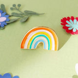 La Petite Épicerie Emaille Pin, Rainbow