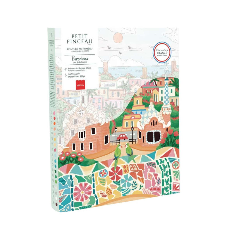 La Petite Épicerie Painting by Numbers Set, Barcelona